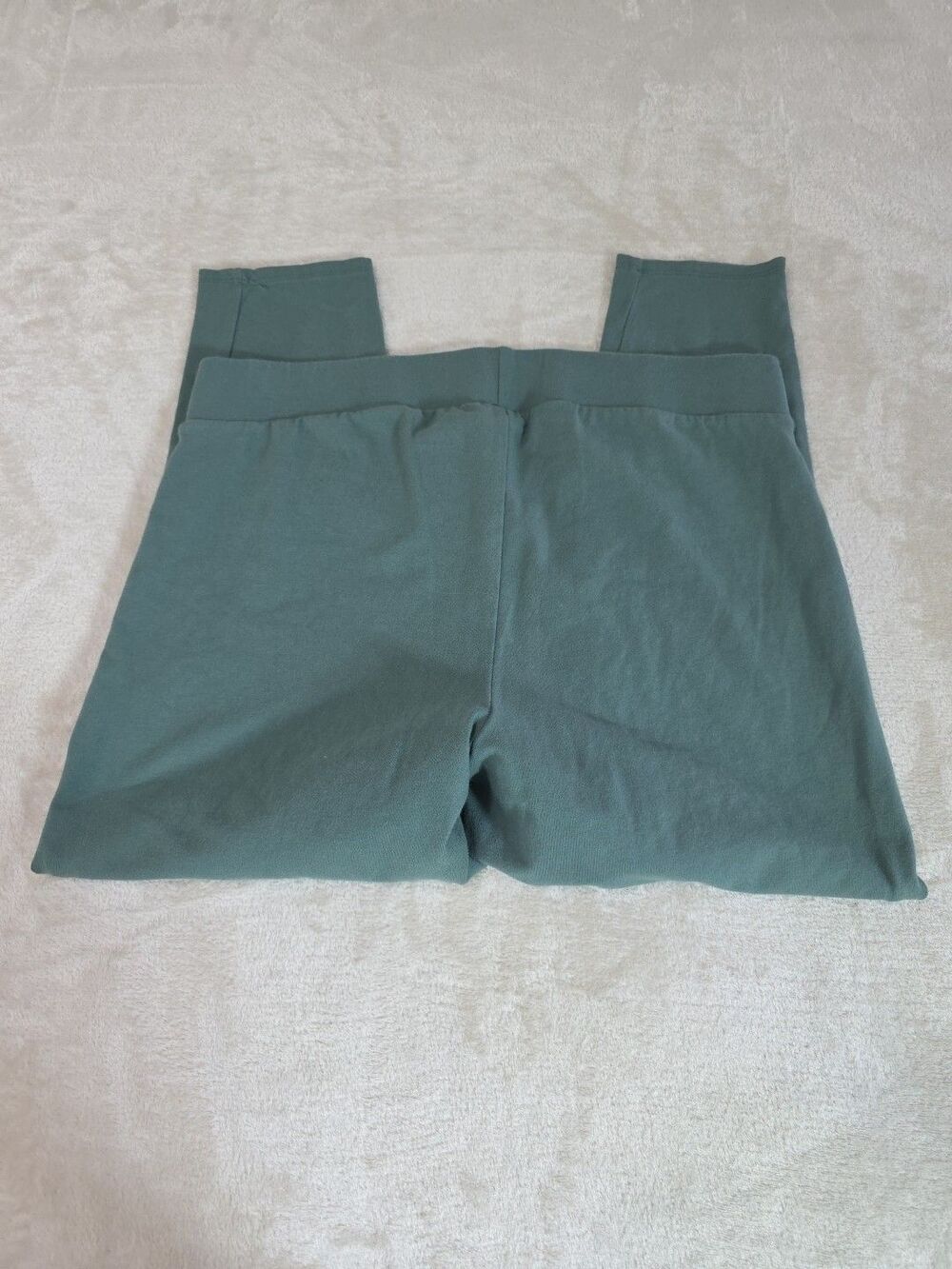 Torrid Premium Legging Crop Length Size 2 Green Cotton/Spandex Elastic Waist - Picture 4 of 7